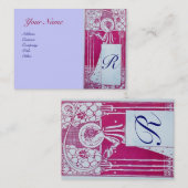 レストランモノグラム 名刺 (正面/裏面)