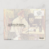 レストランラミーバイアンリデトゥールーズロートレック ポストカード (裏面)