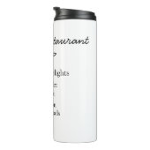 レストラン名スキャンQRメニュー追加連絡詳細n タンブラー (回転右)