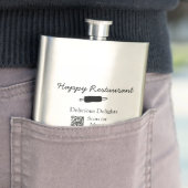 レストラン名スキャンQRメニュー追加連絡詳細n フラスク (インサイチュ)