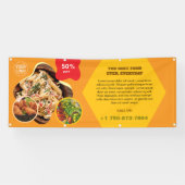 レストラン特典 カスタムバナー 横断幕 (横)