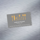 レストラン用品 |エグゼクティブシェフ マグネット名刺 (インサイチュ)