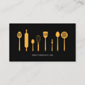 レストラン用品 |エグゼクティブシェフ 名刺 (裏面)