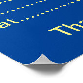 レストラン用品、営業時間記号、汎用 ポスター (角)