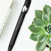 レストラン白黒シェフハットプロモーション 黒ボールペン