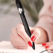 レストラン白黒シェフハットプロモーション 黒ボールペン