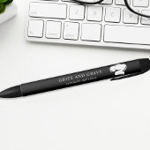 レストラン白黒シェフハットプロモーション 黒ボールペン