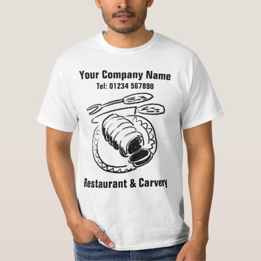 レストラン＆カーヴァリーダイナー Tシャツ (正面)