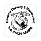 レストラン&キャリービジネス。 ラバースタンプ (インプリント)