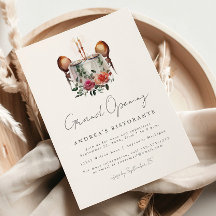 レストラン・グランドオープニングウォーターカラーテーブルfor 2