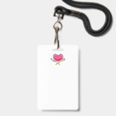 レストラン – ケータリングラニヤードバッジ バッジ (裏面（ネックストラップ付）)