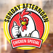 レストラン チキン スペシャル ウィンドウサイン (シート2)