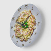 レストラン（フェツクシン） ラージ壁時計 (傾斜)