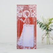 レストラン メニュー L ラック カード (スタンド正面)