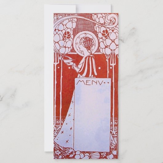 レストラン メニュー L ラック カード (正面)