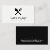 レストラン 名刺 (正面/裏面)