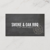 レストランBBQスモークハウス 名刺 (正面)