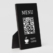 レストランQRコードメニュー | 5" x 7" フォトプラーク (側面)