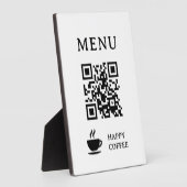 レストランQRコードメニュー|5" x 7" フォトプラーク (側面)