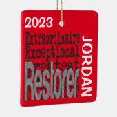 レストラーエクソナレアカスタム セラミックオーナメント (右)