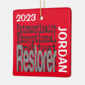 レストラーエクソナレアカスタム セラミックオーナメント (左)