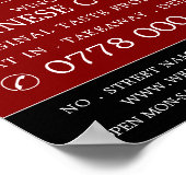 レストラ中国のン広告ズ ポスター (角)