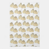 レストラ中国のン持ち帰りフードシュマイ餃子 キッチンタオル (縦)