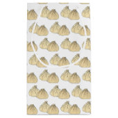 レストラ中国のン持ち帰りフードシュマイ餃子 スモールペーパーバッグ (裏面)