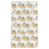 レストラ中国のン持ち帰りフードシュマイ餃子 スモールペーパーバッグ (正面)