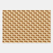 レストラ中国のン食品転が卵Fortune Cookie ラッピングペーパーシート (正面2)