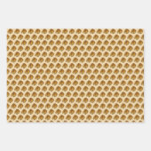 レストラ中国のン食品転が卵Fortune Cookie ラッピングペーパーシート (正面)