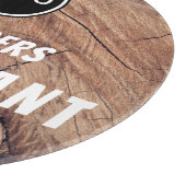 レストラ素朴ン・ビジネス・ロゴ カッティングボード (角)