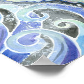 レストレスタイドマーメイドファンタジーポスタープリント ポスター (角)