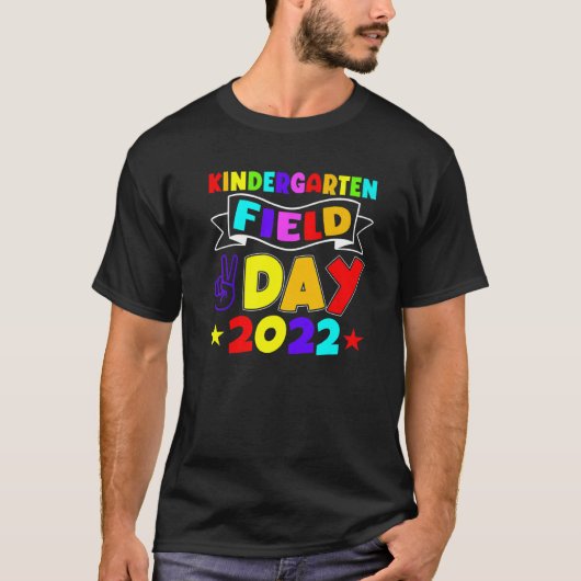 レストロ幼稚園フィールドデー2022 Tシャツ (正面)