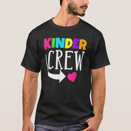 レストロ・キンダー・クルー幼稚園 Tシャツ (正面)