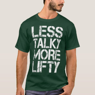 レストークモアライフティジおもしろいムトレーニング Tシャツ