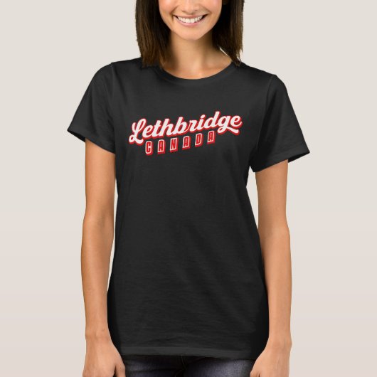 レスブリッジカナダ Tシャツ (正面)