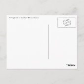 レスボス島で ポストカード (裏面)