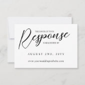 レスポンスのお気に入り ローレル モノグラム RSVP オンライン (正面)