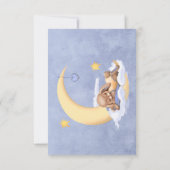 レスポンスカード赤ちゃんシャワー 出欠カード (裏面)