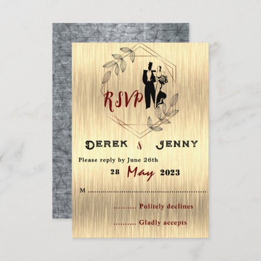 レスポンスカード (正面/裏面)