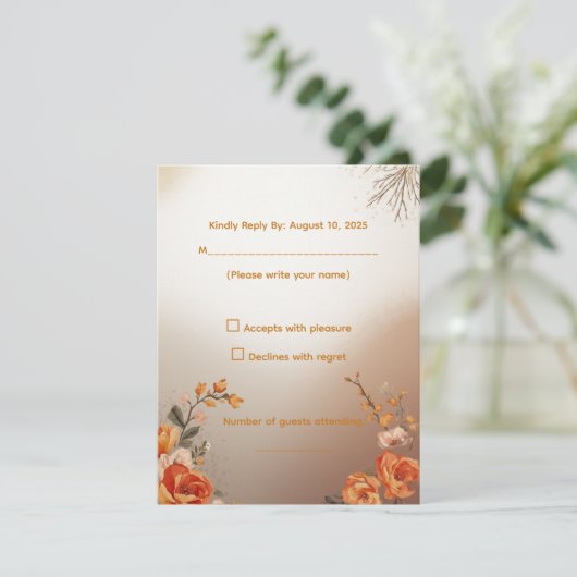 レスポンスカード (スタンド正面)