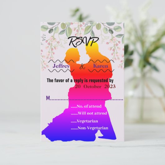 レスポンスカード (スタンド正面)