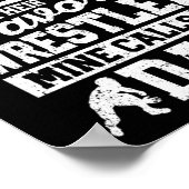 レスラーパパおもしろいレスリングダディプライドレスル ポスター (角)