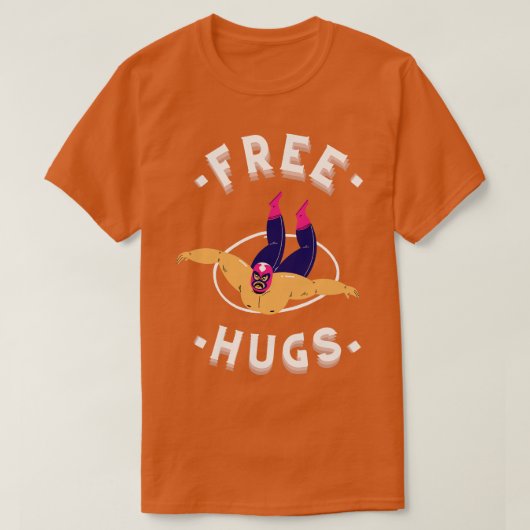 レスラールチャライベメキシコレスリング Tシャツ (デザイン正面)