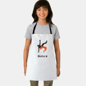 レスラーレスリングシルエット名前をカスタムする エプロン (インサイチュ)