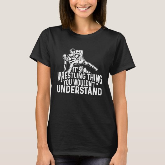 レスラーレスリング物 Tシャツ (正面)
