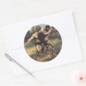 レスラー ラウンドシール (封筒)