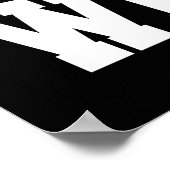 レスラーADD NAMEスクールアスリートレスリングチーム ポスター (角)