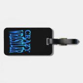 レスラ熱狂するー ラゲッジタグ (裏面横)